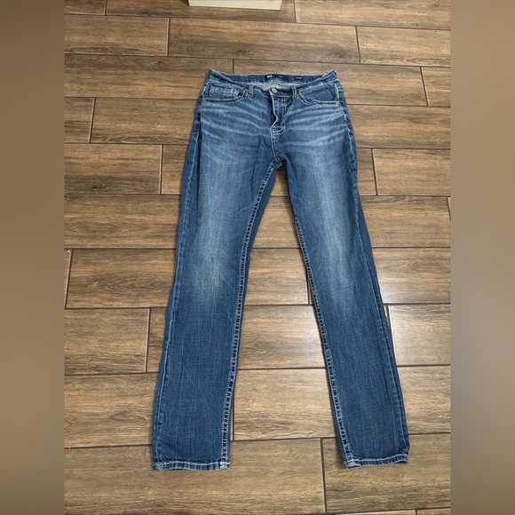 BKE Other - BKE Buckle Ethan Straight Jeans Mens 32x32 Dark Wash Blue Premium Stretch Denim